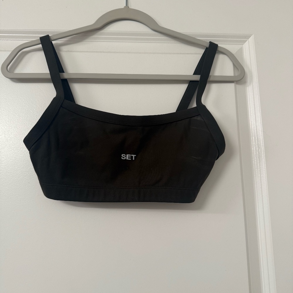 SET Active Sportbody Scoop Bra After Hours Size S NWOT
